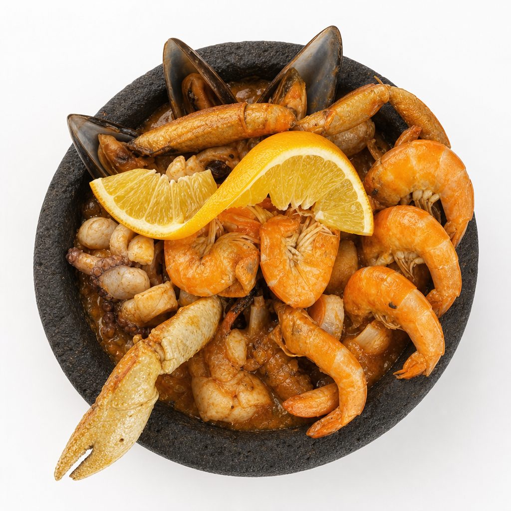 Molcajete Cora Platter.