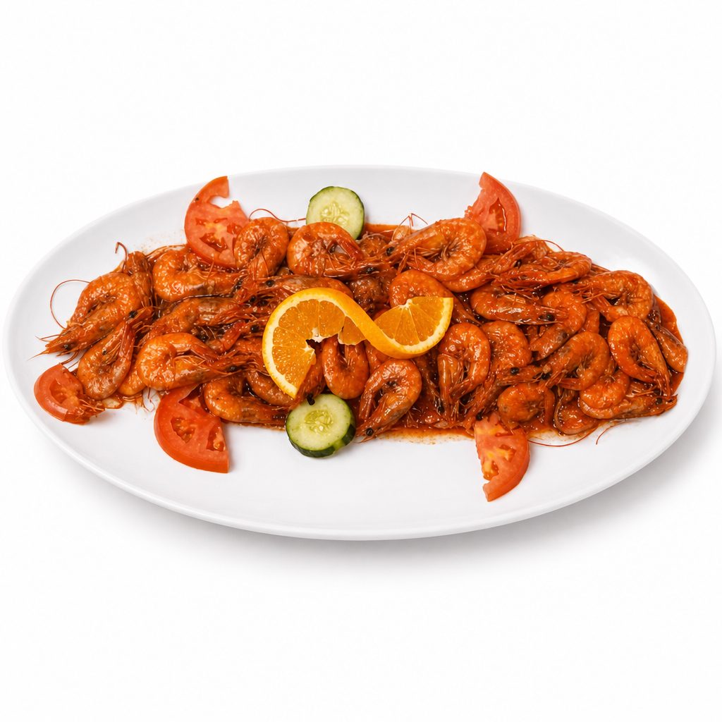 Camarones Cucarachas Platter.