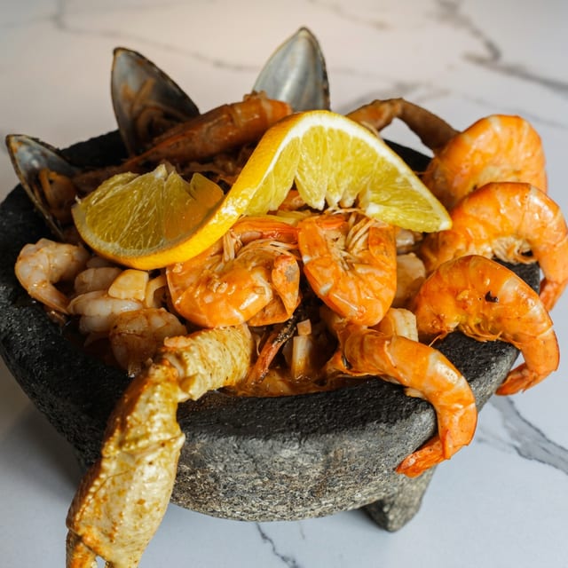 Molcajete Cora Platter.
