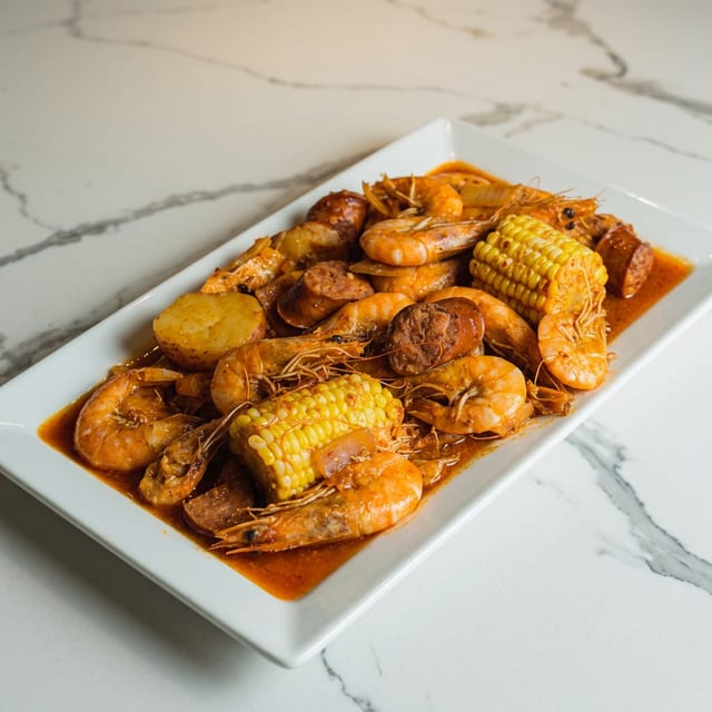 Crawfish Islas Platter.